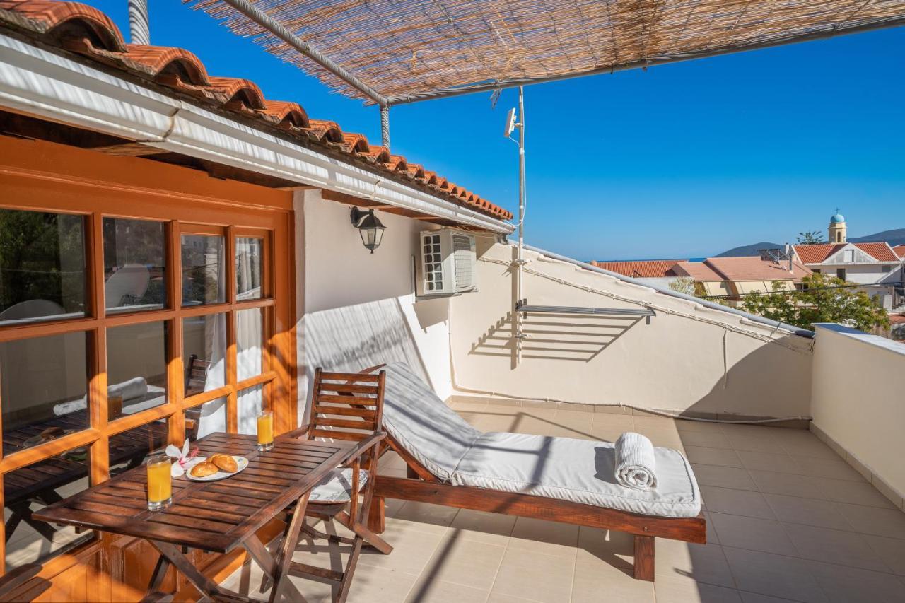 Alexatos Studios & Apartments Agia Efimia Dış mekan fotoğraf